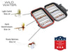 Dry Fly Assortment, 36 Flies with Small Fly Box | Wild Water Fly Fishing