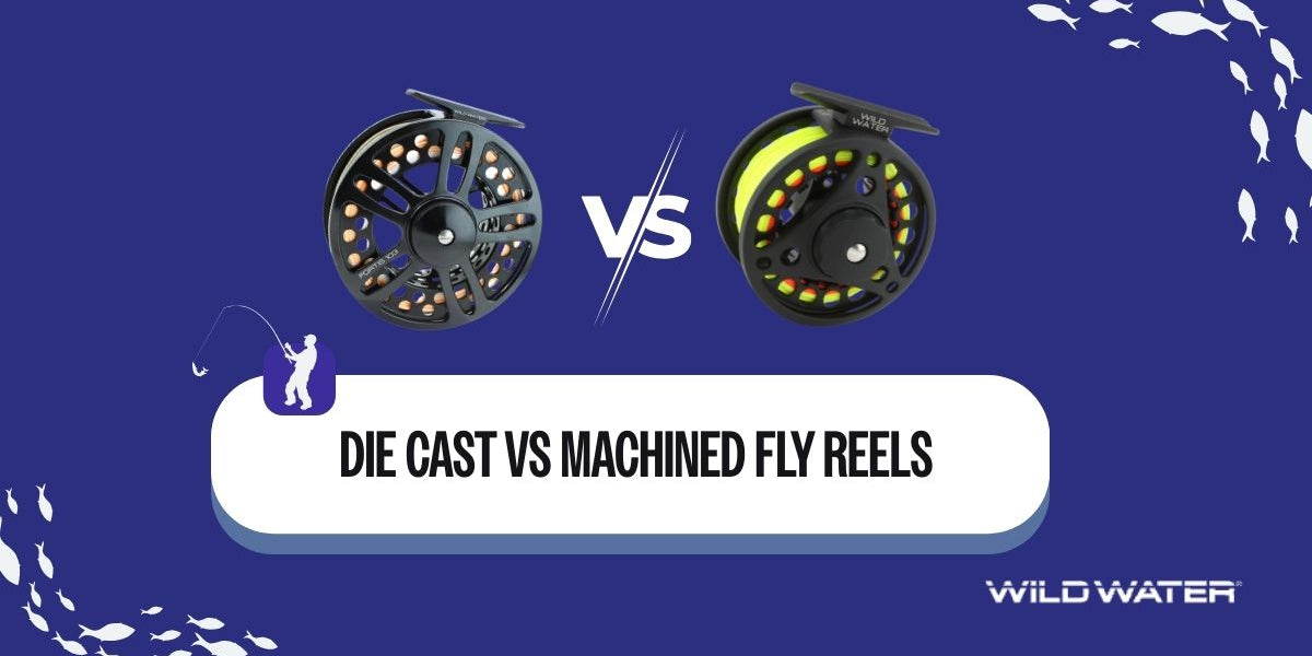 best machined fly reels Crown Series Reel 5/7 Reel slim profile Die Cast vs Machined Fly