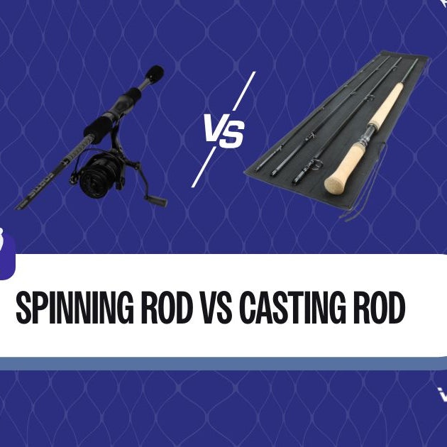 difference between spinning and casting rod
