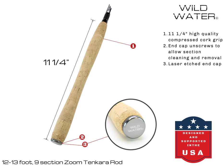 Tenkara Zoom Fly Fishing Kit, 12-13ft Rod Tenkara Zoom Fly Fishing Kit, 12-13ft Rod