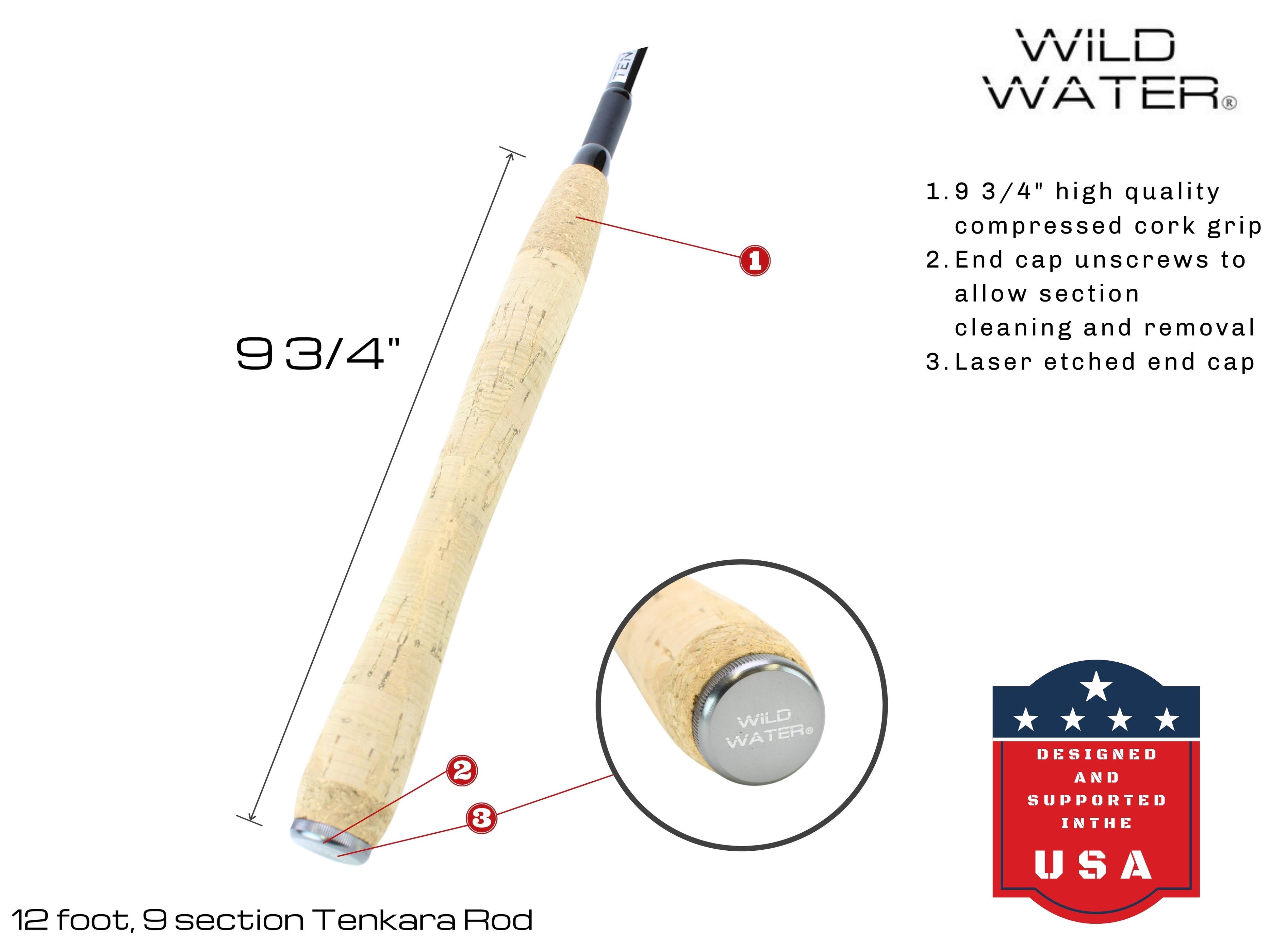 Tiny Tenkara Fly Fishing MIRROREVER Carbon Fiber Telescopic