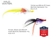 EP Top Water Baitfish Fly Assortment, 12 Flies with Fly Box | Wild Water Fly Fishing