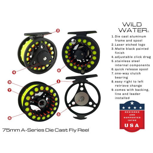 3 4 wt pink fly reel Islander LX The frame Piscifun Sword Fly Fishing Reel