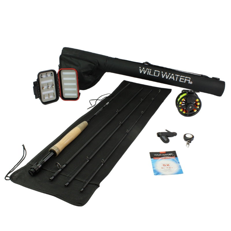 8 Foot 5 Weight Fly Fishing Rod Kit