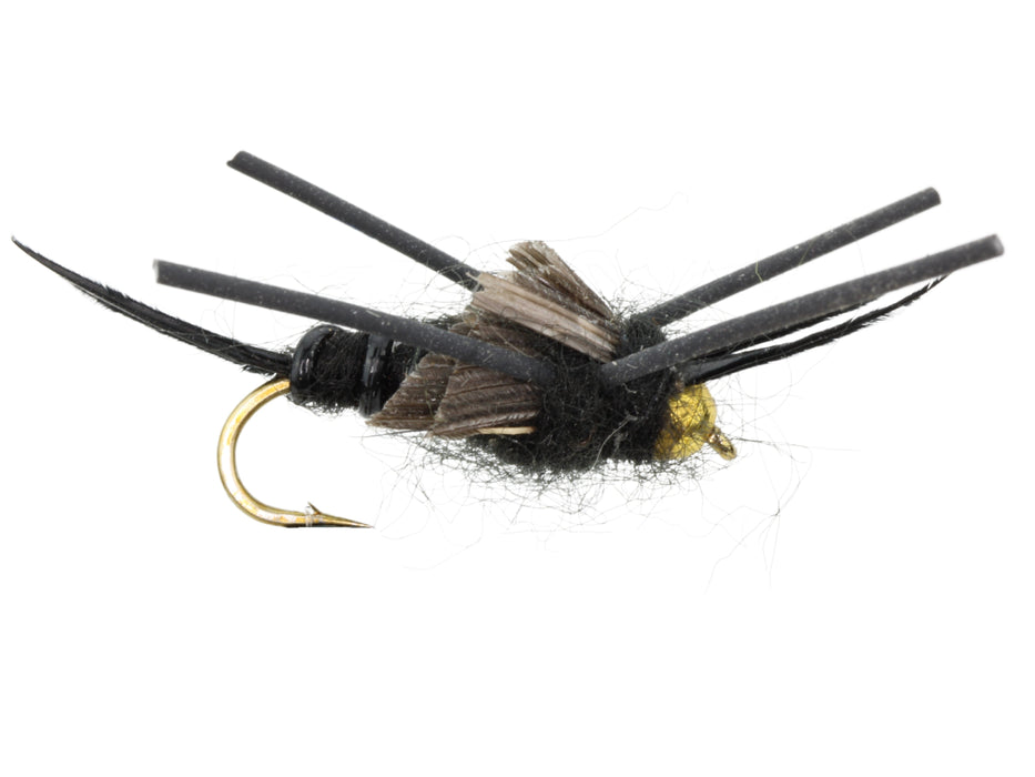 Wild Water Fly Fishing Fly Tying Material Kit, Bead Head Stonefly, size 14