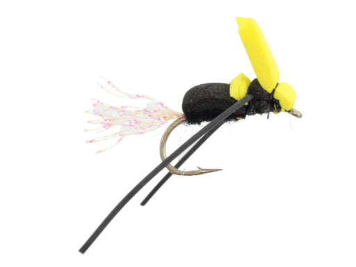 Wild Water Fly Fishing Fly Tying Material Kit, Foam Bumblebee, size 12