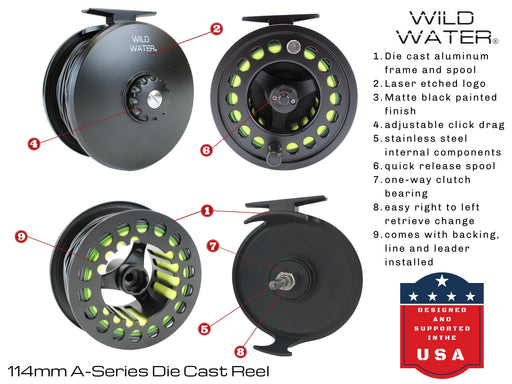 12 Weight 9' Rod and Reel Package | Wild Water Fly Fishing 12 Weight 9' Rod and Reel Package | Wild Water Fly Fishing