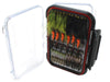 Wild Water Most Popular Flies Mega Assortment, 120 Flies with Large Fly Box