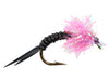 Wild Water Fly Fishing Fly Tying Material Kit, Pink Estaz Stonefly, size 6