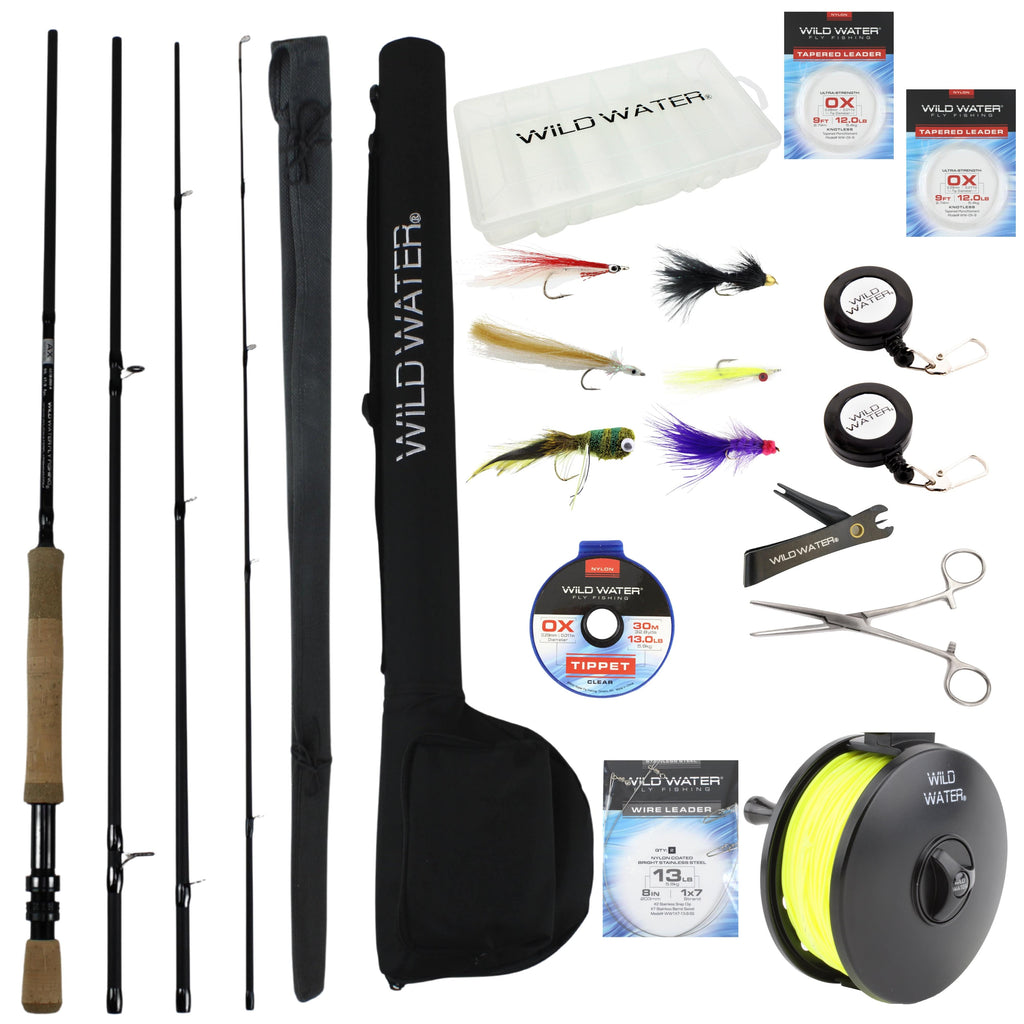 Creative Angler Catalyst Fly Rod and Fly Reel Combo 8wt with Bass Fly – shop .generalstorespokane