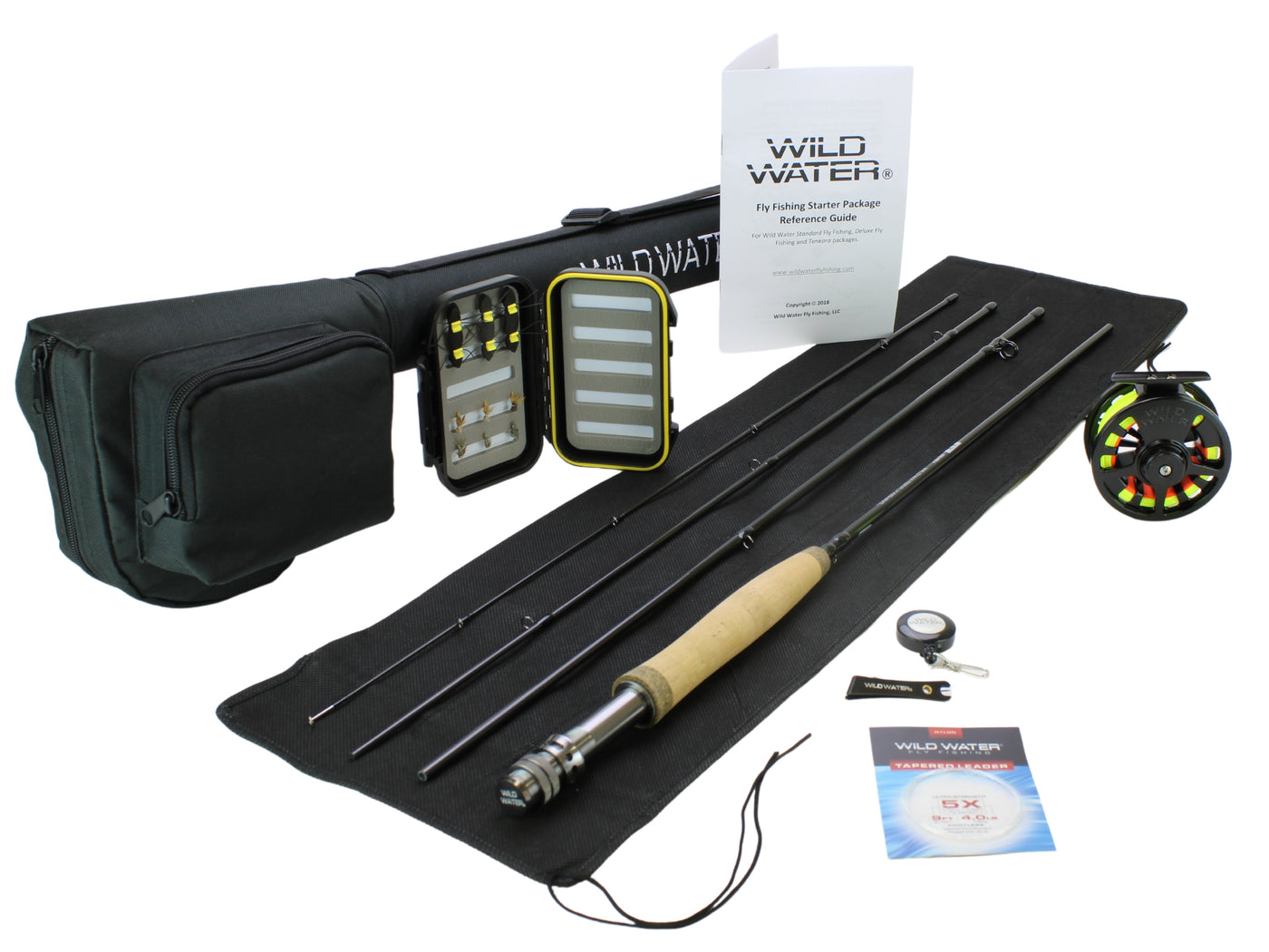 Wild Water 5/6 9 Rod Fly Fishing Complete Starter Package