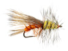 Wild Water Fly Fishing Fly Tying Material Kit, Orange Stimulator, size 12