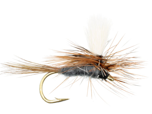 Wild Water Fly Fishing Fly Tying Material Kit, Parachute Adams, size 12