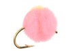 Wild Water Fly Fishing Fly Tying Material Kit, Pink Egg, size 12