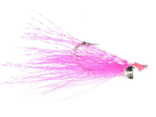 Wild Water Fly Fishing Fly Tying Material Kit, Pink Crazy Charlie, size 4