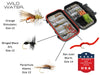 Wild Water Most Popular Flies Mini-Mega Assortment, 60 Flies with Small Fly Box