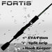 4'8" Ultra Light Action 1 Piece Fiberglass/Graphite Spinning Rod and 1000 Spinning Reel Package | FORTIS