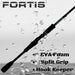 7' Medium Action 2 Piece Fiberglass/Graphite Spinning Rod | FORTIS