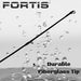 6' Medium Heavy Action 1 Piece Fiberglass/Graphite Spinning Rod | FORTIS