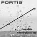 6' Medium Action 2 Piece Fiberglass/Graphite Spinning Rod | FORTIS