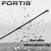 6' 6" Medium Heavy Action 1 Piece Fiberglass/Graphite Spinning Rod and 4000 Spinning Reel Package | FORTIS