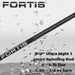 5' Ultra Light Action 1 Piece Fiberglass/Graphite Spinning Rod | FORTIS