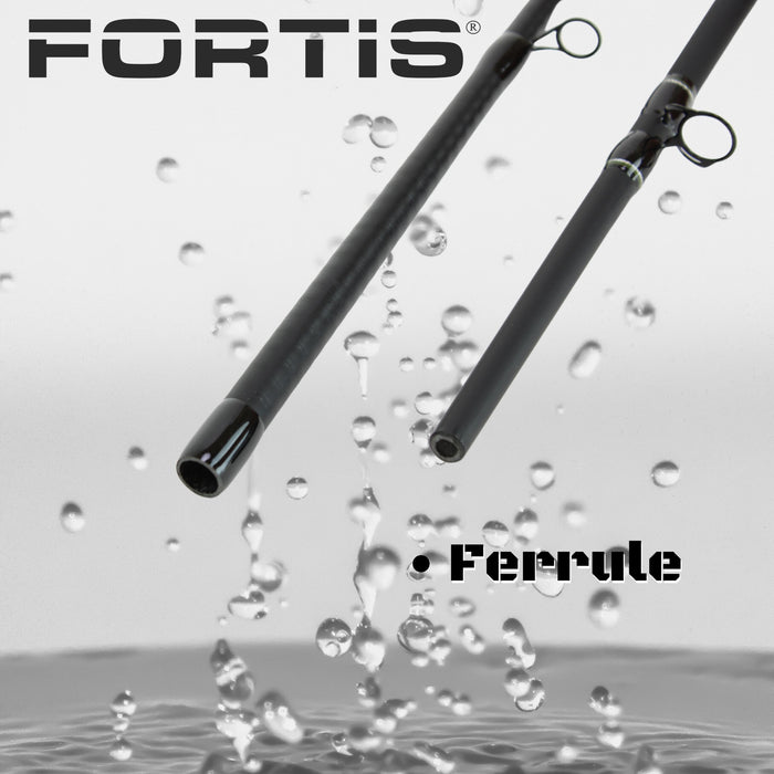 6'6" Fiberglass/Graphite Casting Rod, Medium Action | 2 Piece | FORTIS