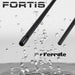 6' Medium Action 2 Piece Fiberglass/Graphite Spinning Rod | FORTIS