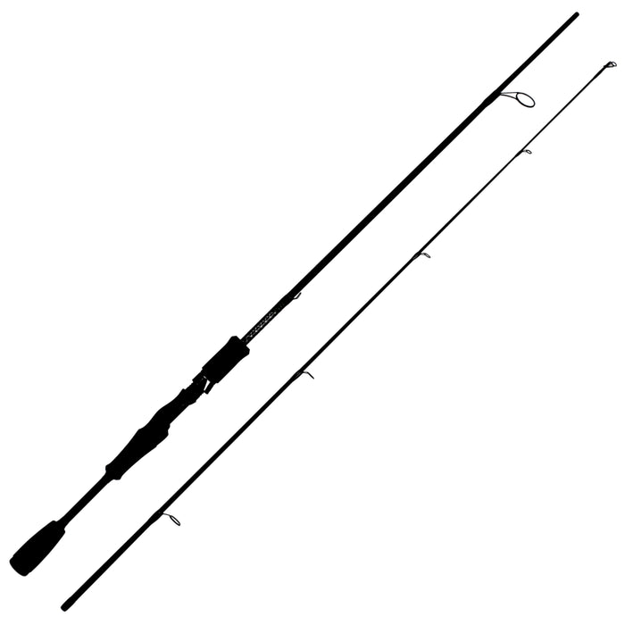 Fortis Medium Action 2-piece Spinning Rod and 3000 Reel with FREE lure assortment and sunglasses
