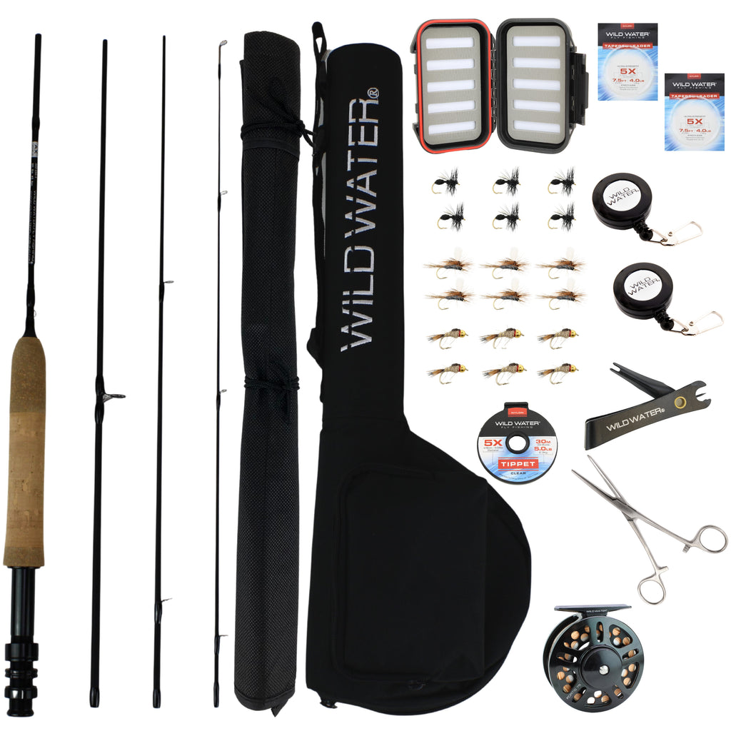 5 Foot 6 Inch Fly Rod Kits Wild Water Fly Fishing