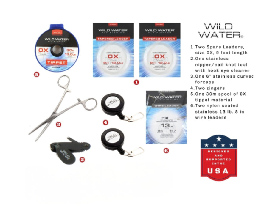 Switch Rod Fly Fishing Kit for Steelhead, 7wt Switch Rod | 11ft | 4-piece | Wild Water Fly Fishing