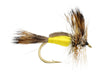 Wild Water Fly Fishing Fly Tying Material Kit, Yellow Humpy, size 10