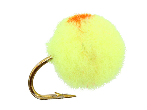 Wild Water Fly Fishing Fly Tying Material Kit, Yellow Egg, size 12