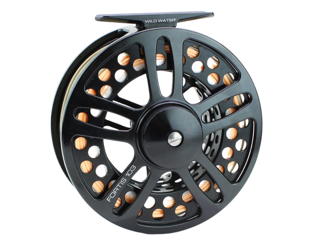 CNC Machined Aluminum 9/10 Weight Fly Fishing Reel with Line