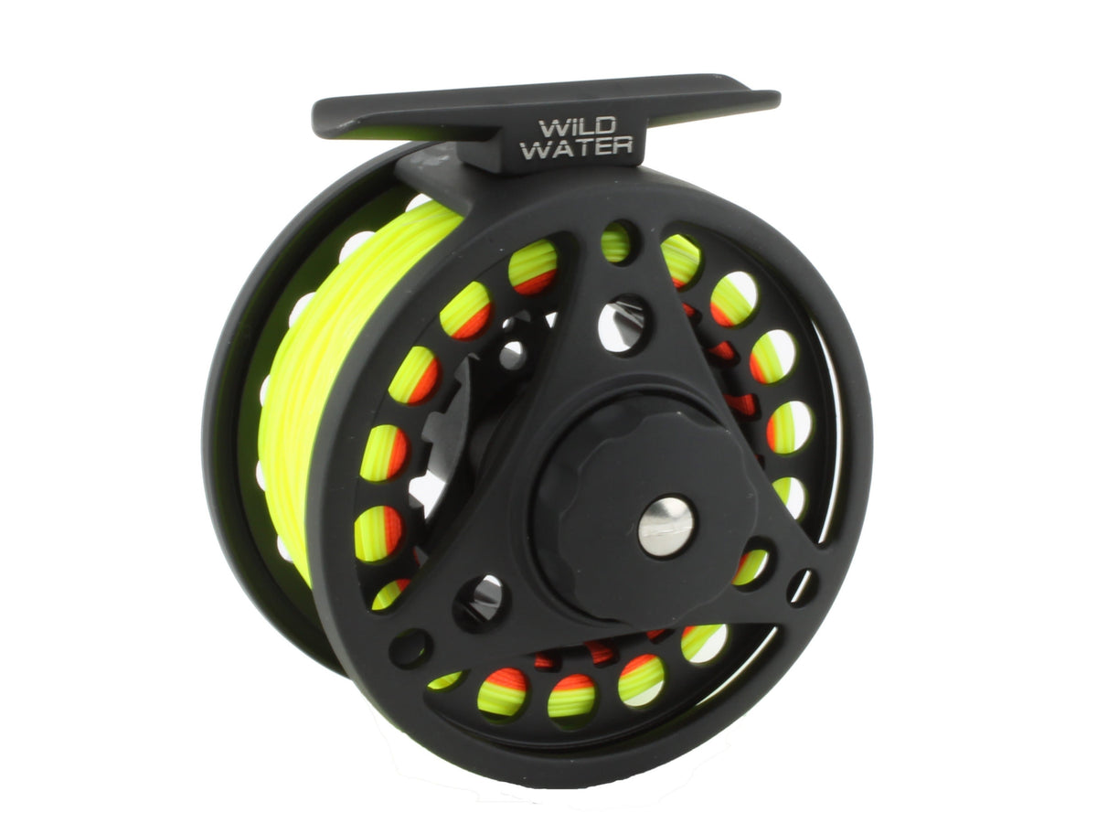Die Cast 3 Weight or 4 Weight Fly Reel, Floating WF 3wt Line | 20# Backing | 5X Leader Die Cast 3 Weight or 4 Weight Fly Reel, Floating WF 3wt Line | 20# Backing | 5X Leader