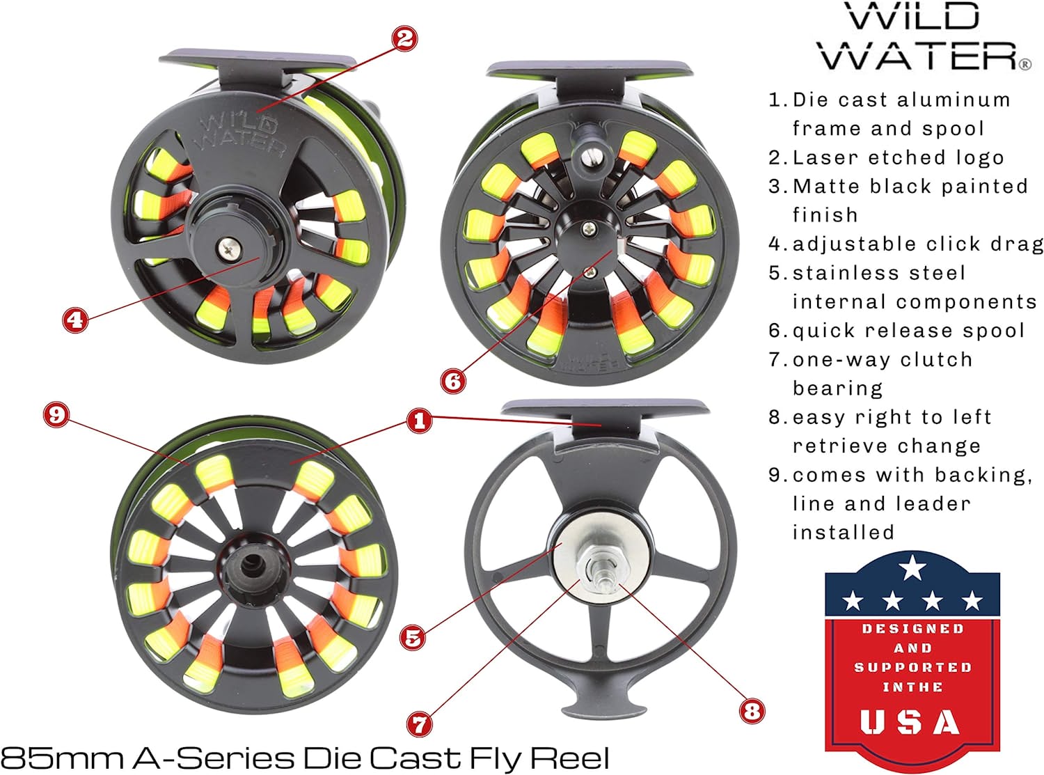 Aventik Extreme Fly Fishing Combo Kit 0/1/2/3/4/5/6 Weight Starter Fly