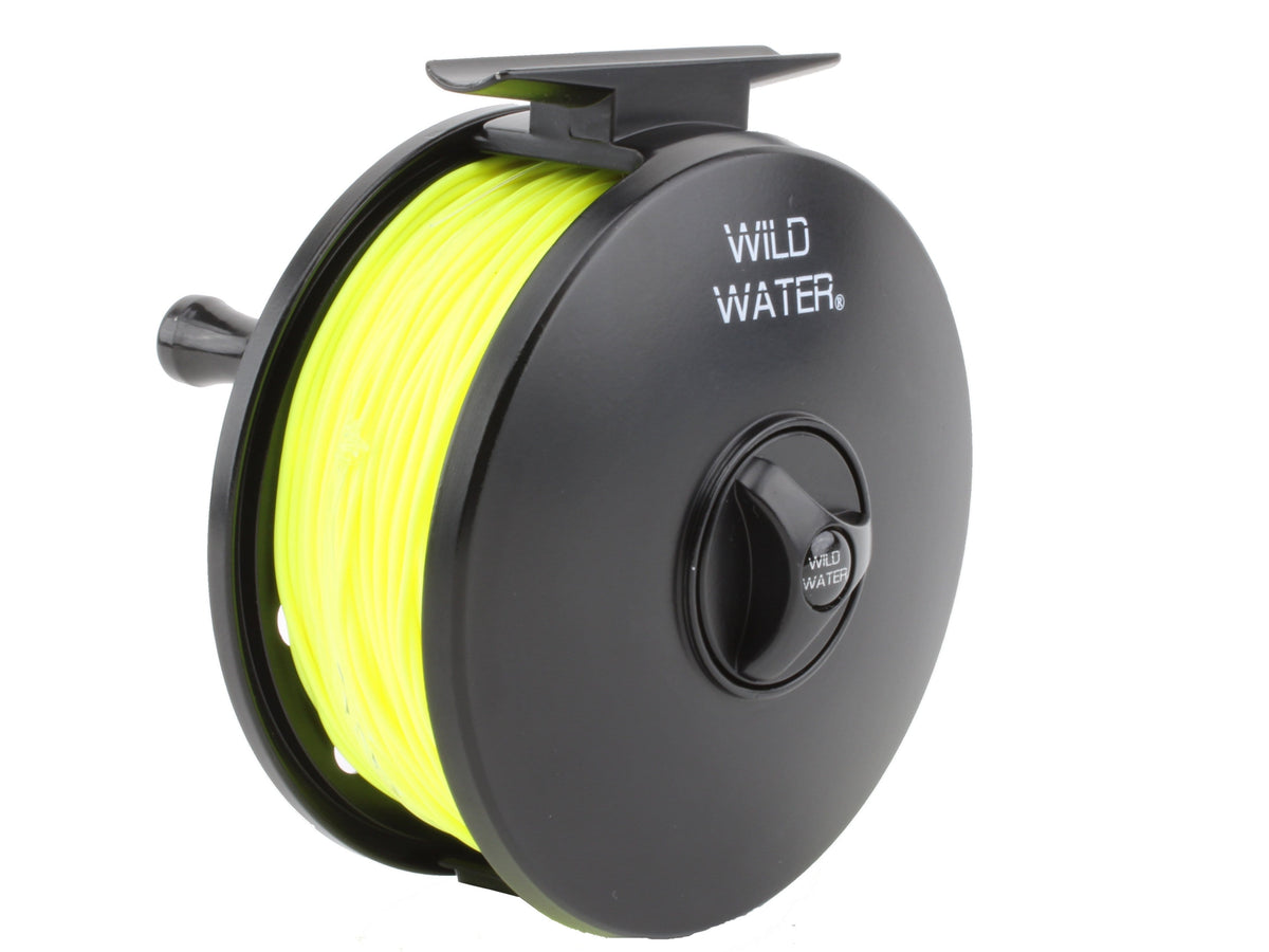 Wild Water Fly Fishing A-Series Die Cast 7 Weight or 8 Weight Fly Reel Wild Water Fly Fishing A-Series Die Cast 7 Weight or 8 Weight Fly Reel