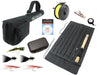 Wild Water Fly Fishing Complete 9 Foot, 8 Weight, 7 Piece Pack Rod and Reel Starter Package with Freshwater Flies
