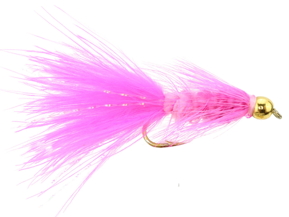 Pink Bead Head Wooly Bugger Fly | Wild Water Fly Fishing