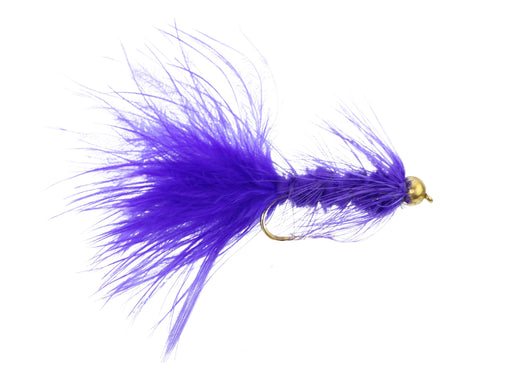 Purple Bead Head Wooly Bugger Fly | Wild Water Fly Fishing