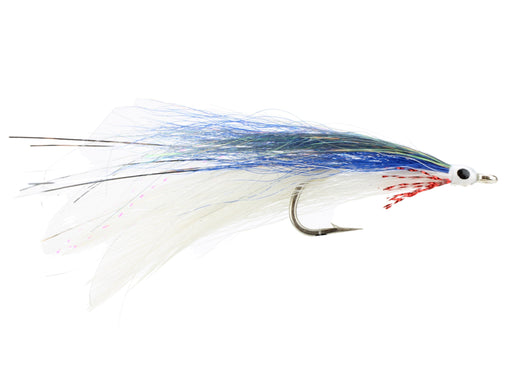 Wild Water Fly Fishing Blue, Red and White Deceiver, Size 2/0, Qty. 3