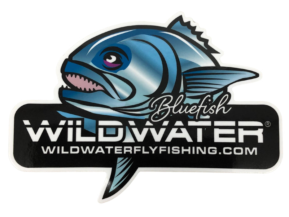 Wild Water Bluefish Sticker