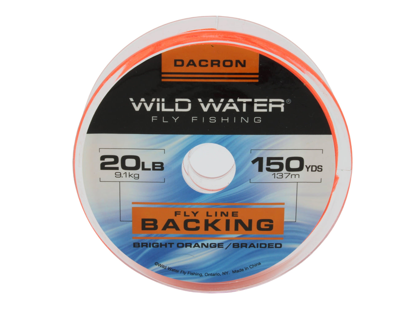 Wild Water Fly Fishing 20# Braided Dacron Backing