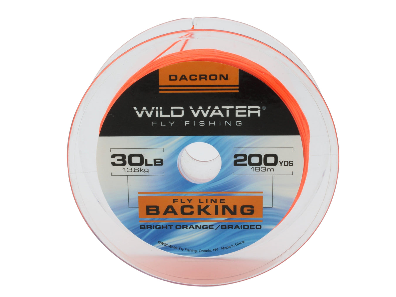 Wild Water Fly Fishing 30# Braided Dacron Backing