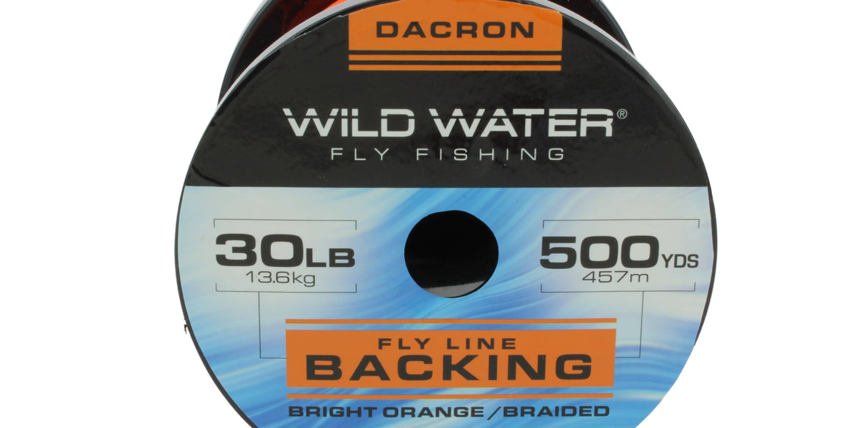 braided dacron fishing line 30 lb Braided Dacron Fly Line Backing 500 Yards Bright Orange