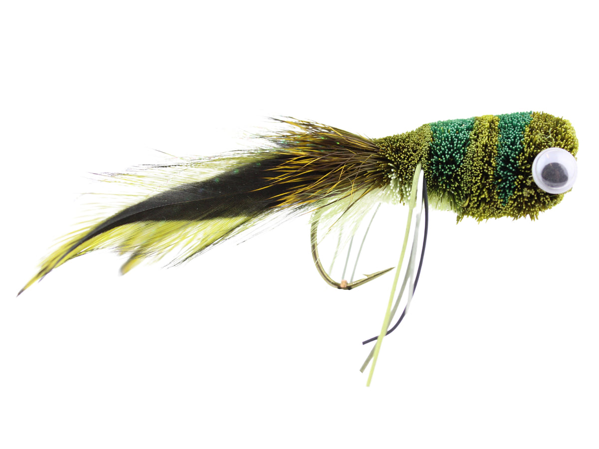 Deer Hair Bass and Pike Frog Fly Wild Water Fly Fishing