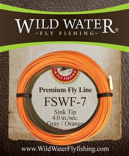 7 Weight Sinking Tip Fly Line | Wild Water Fly Fishing