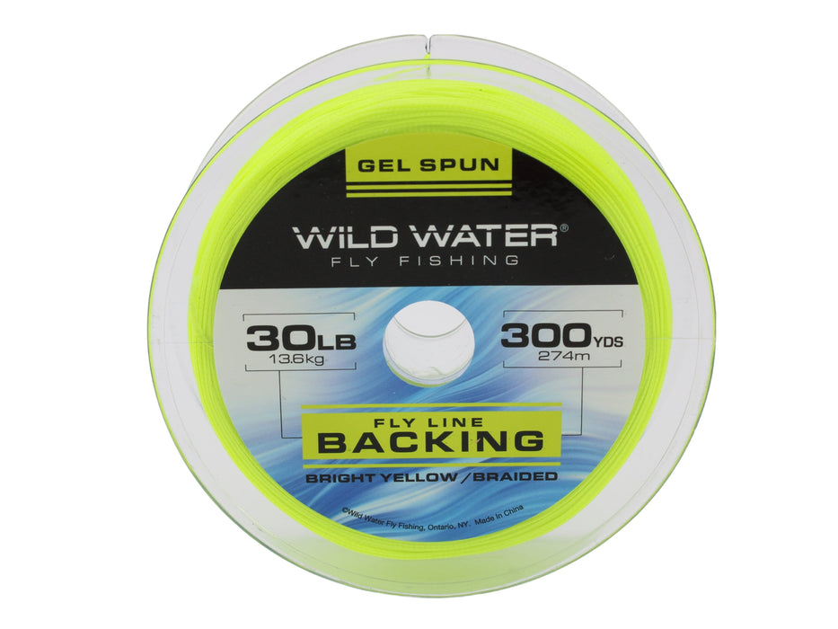 30 lb Gel-Spun Fly Line Backing | Wild Water Fly Fishing