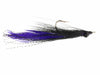 Purple and Black Deep Diving Clouser Minnow Fly | Wild Water Fly Fishing