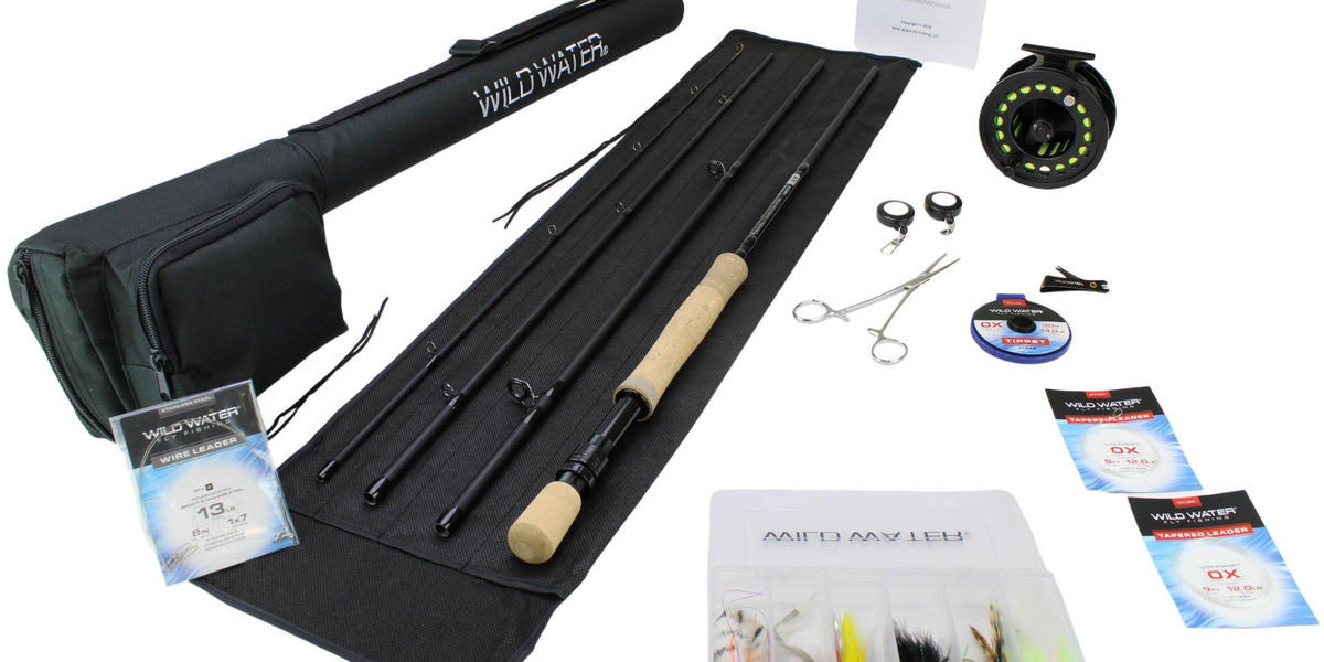 9 foot 5 6 weight fly rod reel combo 12 Weight 9' Rod and Reel Package